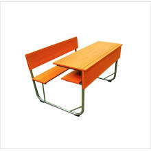 Chaise de table de banc à double école Angola Africa Paksitan Modèle de vente à chaud